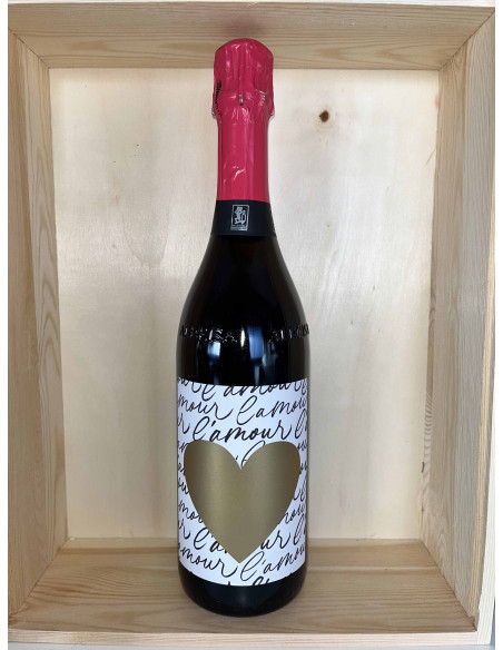 BOTTIGLIA VINO PERSONALIZZATA DUDES SPUMANTE BRUT ROSATO ADRIANO MARCO E VITTORIO