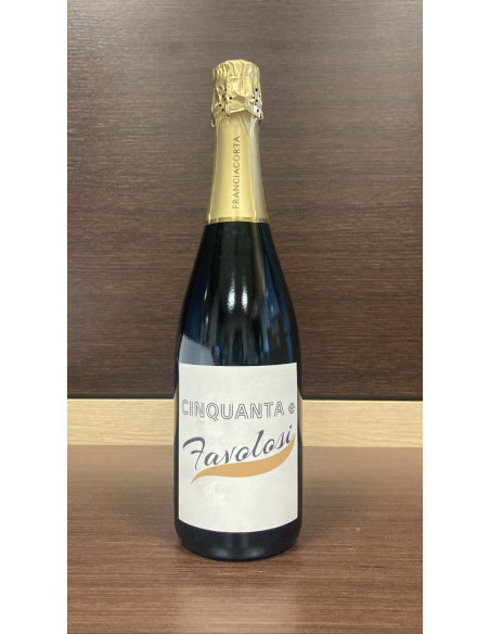 BOTTIGLIA VINO PERSONALIZZATA FRANCIACORTA EXTRA BRUT NV COLA BATTISTA
