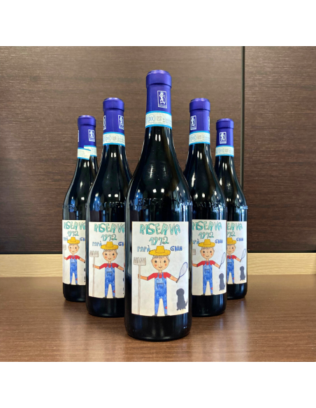 BOTTIGLIA VINO PERSONALIZZATA VINO BIANCO ARDI ADRIANO MARCO E VITTORIO