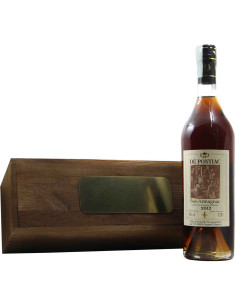 BAS ARMAGNAC CON CASSETTA LEGNO PERSONALIZZATA 2012 DE PONTIAC
