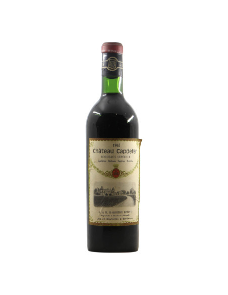 CHATEAU CAPDEFER BORDEAUX SUPERIOR 1962 BARRIERE FRES
