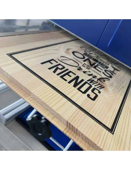Stampa piccola su legno