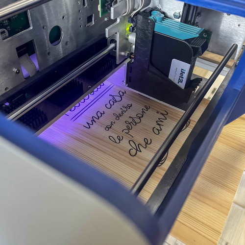 Stampa piccola su legno