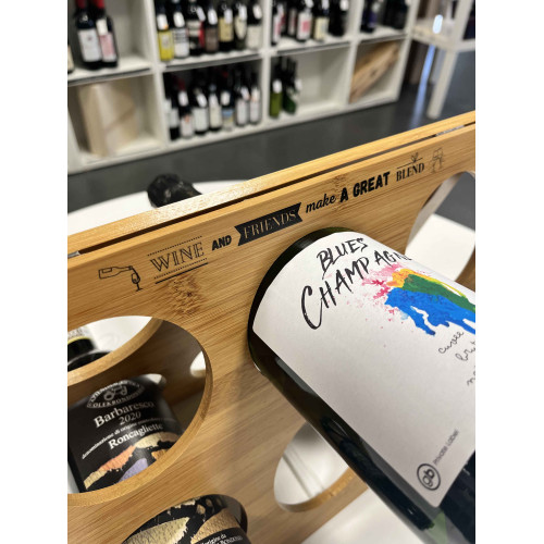 PORTABOTTIGLIE PIEGHEVOLE PERSONALIZZATO BAMBU
