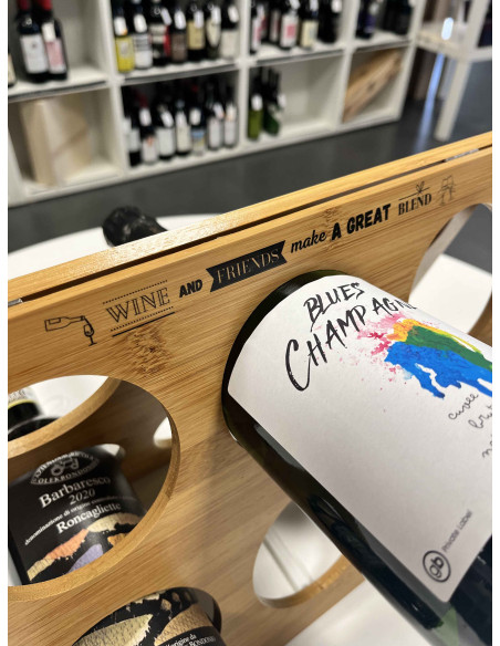 PORTABOTTIGLIE PIEGHEVOLE PERSONALIZZATO BAMBU