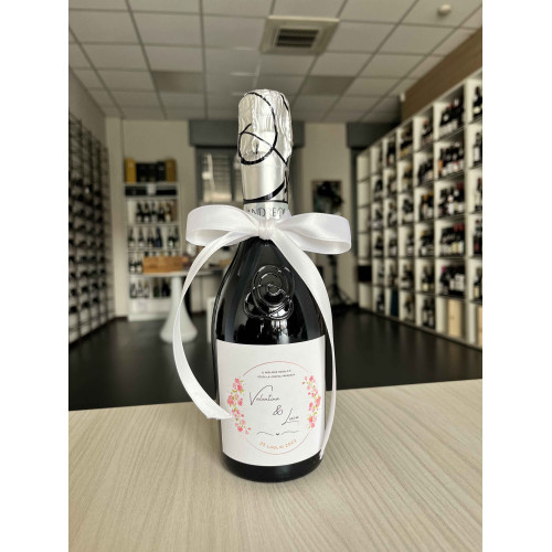 BOTTIGLIA VINO PERSONALIZZATA 375 ML PROSECCO VALDOBBIADENE DIRUPO BRUT 2021 ANDREOLA