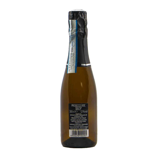 BOTTIGLIA VINO PERSONALIZZATA PROSECCHINO BRUT GEMIN 200 ML BORTOLOMIOL
