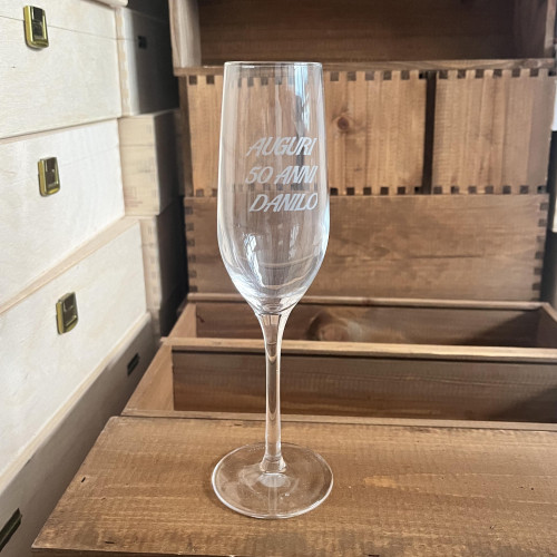 CALICE CHAMPAGNE PERSONALIZZATO NV WINE ATTACH