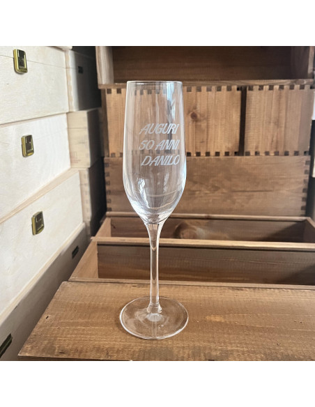 CALICE CHAMPAGNE PERSONALIZZATO NV WINE ATTACH
