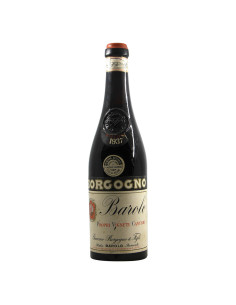 BAROLO RISERVA CANNUBI 1937 BORGOGNO GIACOMO