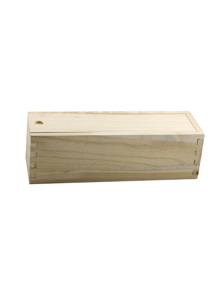 CASSETTA LEGNO PERSONALIZZABILE COPERCHIO SCORREVOLE 0,50L