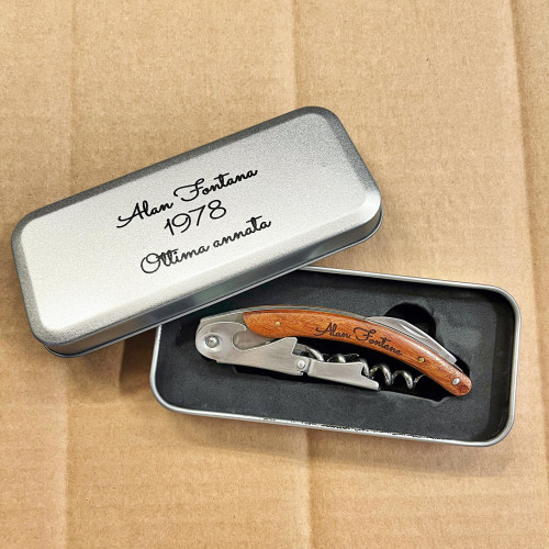 Cavatappi Personalizzato Foxy NV WINE ATTACH