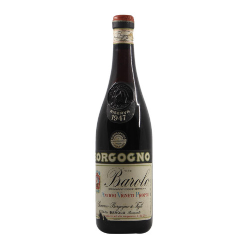 BAROLO RISERVA 1947 BORGOGNO GIACOMO