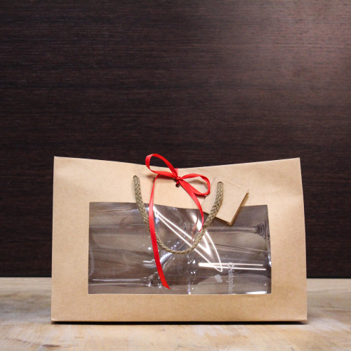 CONFEZIONE REGALO 2 CALICI PERSONALIZZATI