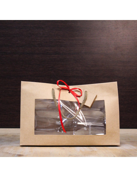 CONFEZIONE REGALO 2 CALICI PERSONALIZZATI
