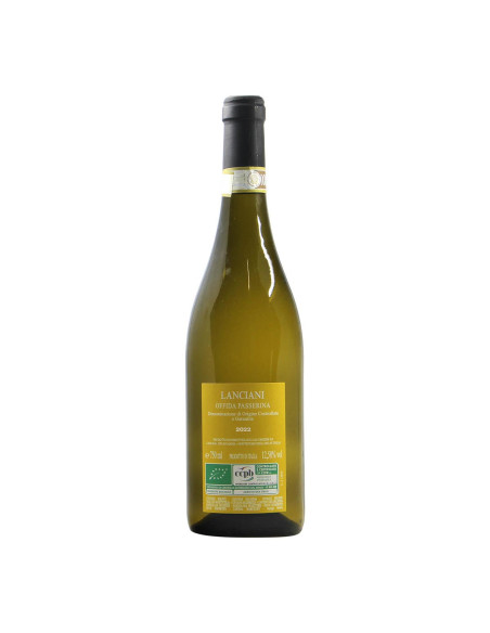 BOTTIGLIA VINO PERSONALIZZATA OFFIDA PASSERINA 2022 AZIENDA AGRICOLA LANCIANI