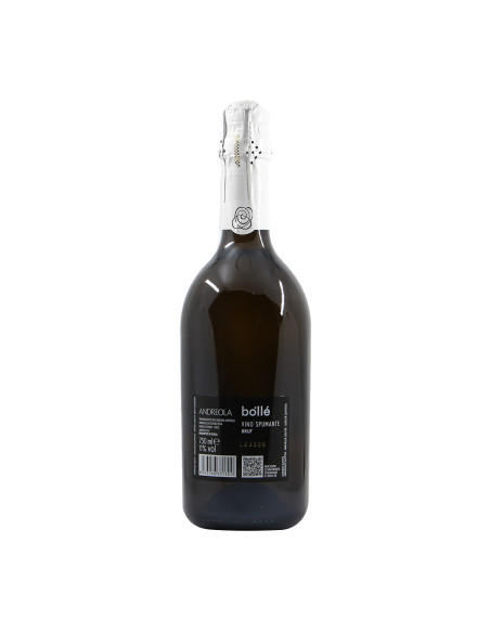 BOTTIGLIA VINO PERSONALIZZATA VINO SPUMANTE CUVEE BRUT BOLLE NV ANDREOLA