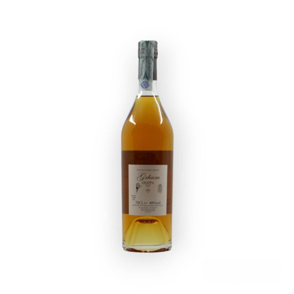 GRAPPA PERSONALIZZABILE GRHUM RISERVA PINOT NOIR AGED IN DEMERARA RUM CASK SILVER SEAL