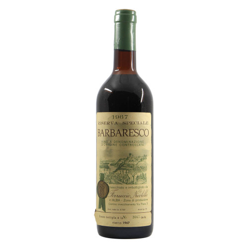 BARBARESCO RISERVA SPECIALE 1967 FERRUCCIO NICOLELLO