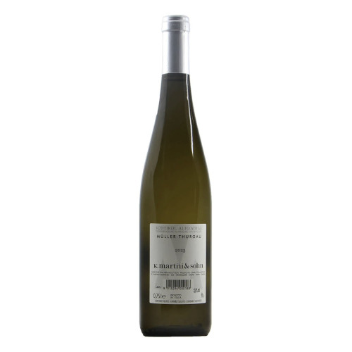 BOTTIGLIA VINO PERSONALIZZATA MULLER THURGAU 2023 MARTINI & SOHN