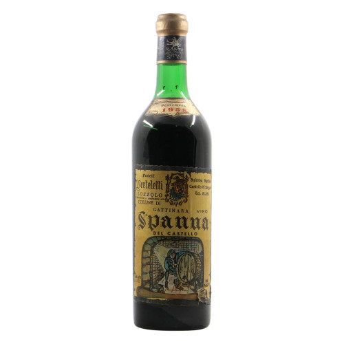 SPANNA CASTELLO DI LOZZOLO 1958 FRATELLI BERTELETTI