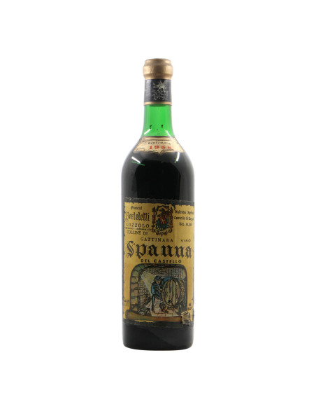 SPANNA CASTELLO DI LOZZOLO 1958 FRATELLI BERTELETTI