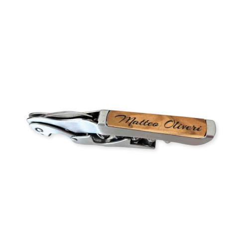 CAVATAPPI PROFESSIONALE PERSONALIZZATO IN LEGNO OLIVE