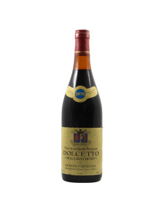 DOLCETTO DELLA ROCCHETTA 1978 GIORGIO CARNEVALE