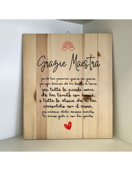 Stampa grande su legno