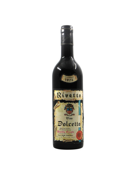 DOLCETTO D'ALBA 1974 RIVETTO ERCOLE