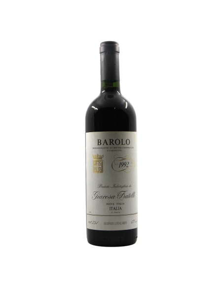 BAROLO 1992 FRATELLI GIACOSA