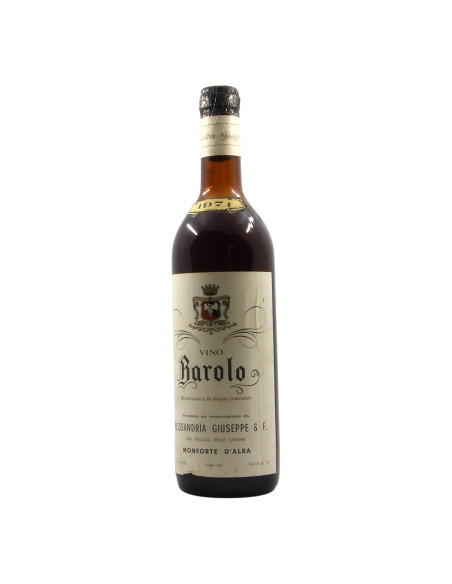BAROLO 1971 ALESSANDRIA GIUSEPPE