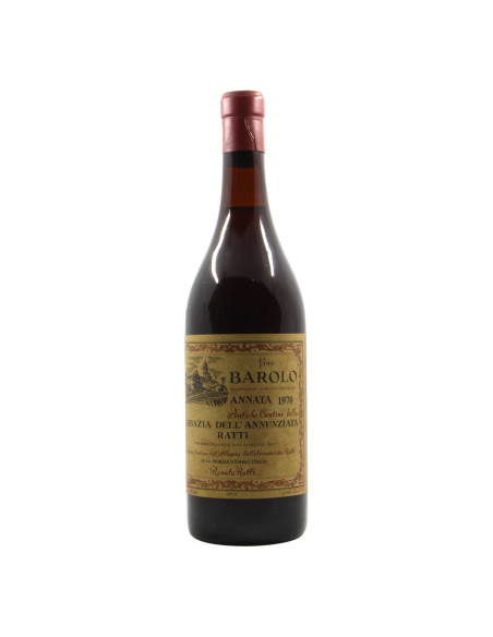 BAROLO ABBAZIA DELL'ANNUNZIATA 1970 RENATO RATTI
