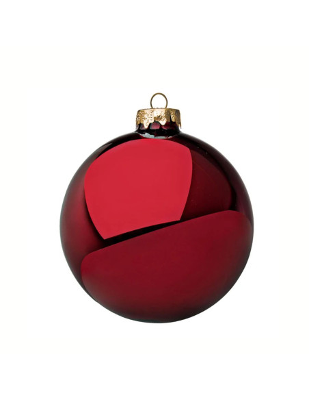 PALLINE DI NATALE PERSONALIZZATE IN VETRO 8 CM