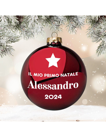 PALLINE DI NATALE PERSONALIZZATE