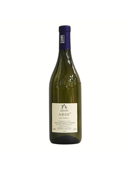 BOTTIGLIA VINO PERSONALIZZATA VINO BIANCO ARDI ADRIANO MARCO E VITTORIO