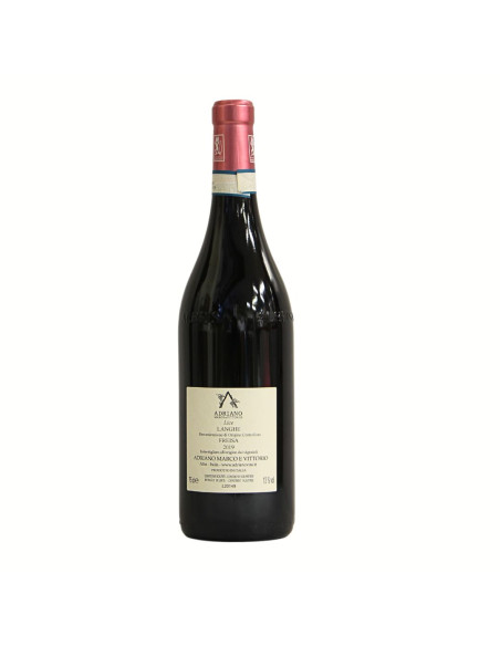 BOTTIGLIA VINO PERSONALIZZATA LANGHE FREISA 2019 ADRIANO MARCO E VITTORIO