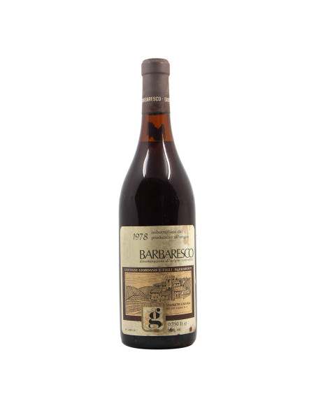 BARBARESCO RISERVA VIGNETO CAVANA 1978 GIORDANO