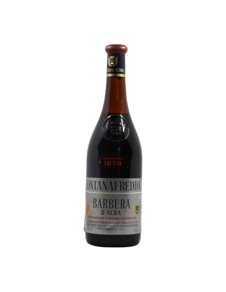Fontanafredda Barbera d Alba 1978