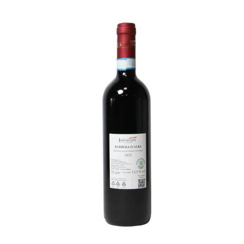 BOTTIGLIA VINO PERSONALIZZATA BARBERA D'ALBA DOC 2023 LANZAROTTI