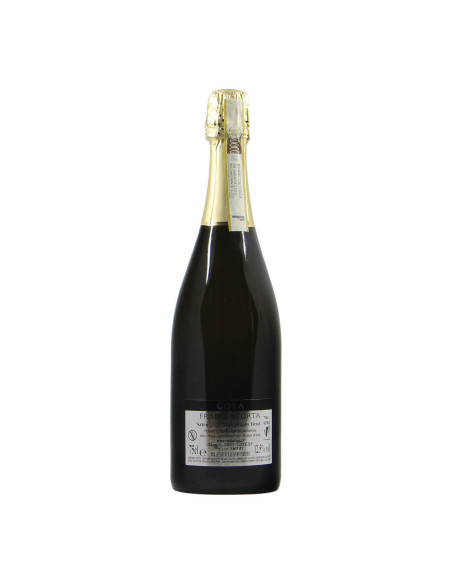 BOTTIGLIA VINO PERSONALIZZATA FRANCIACORTA BRUT SATEN 2020 COLA BATTISTA