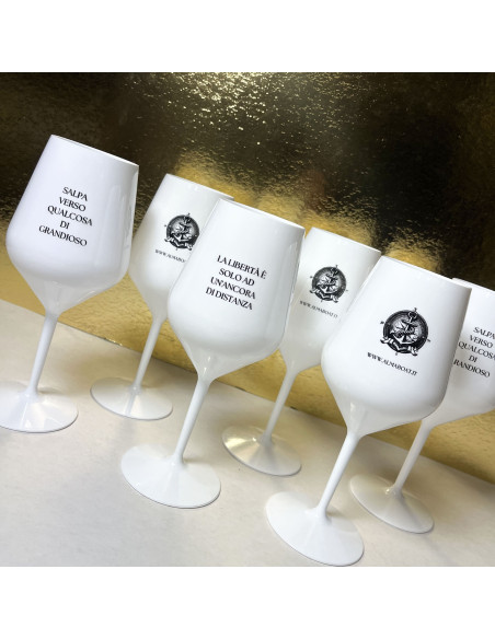 CALICE VINO IN PLASTICA PERSONALIZZATO