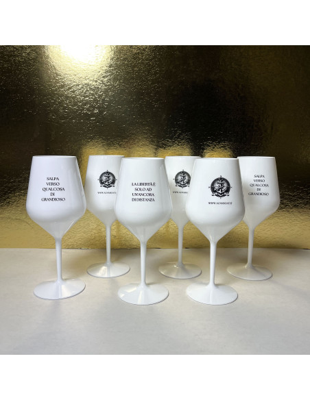 CALICE VINO IN PLASTICA PERSONALIZZATO