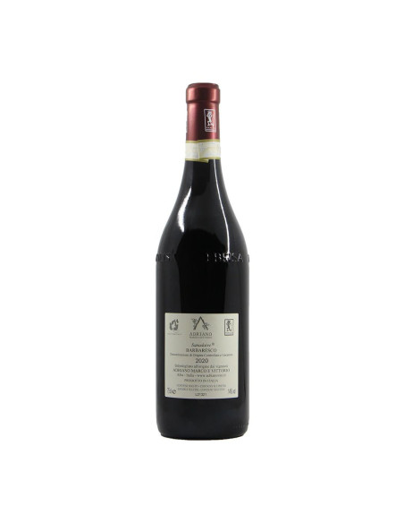 BOTTIGLIA VINO PERSONALIZZATA BARBARESCO SANADAIVE 2020 ADRIANO MARCO E VITTORIO
