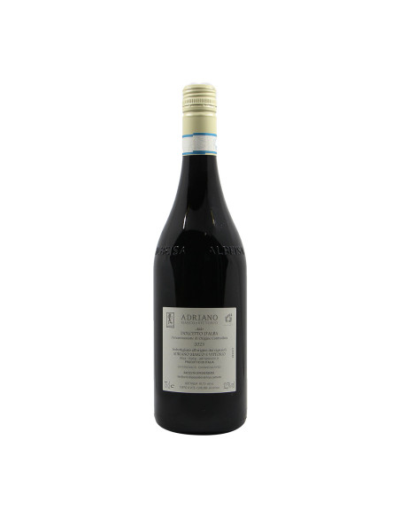 BOTTIGLIA VINO PERSONALIZZATA DOLCETTO D'ALBA 2023 ADRIANO MARCO E VITTORIO
