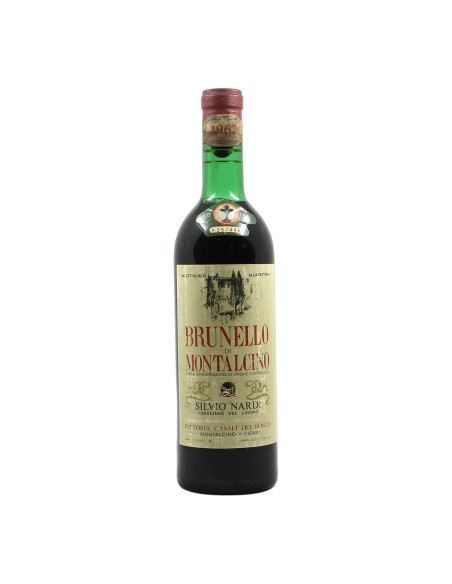 BRUNELLO DI MONTALCINO 1967 NARDI SILVIO