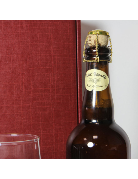CONFEZIONE BIRRA E BOCCALE PERSONALIZZATI 75CL