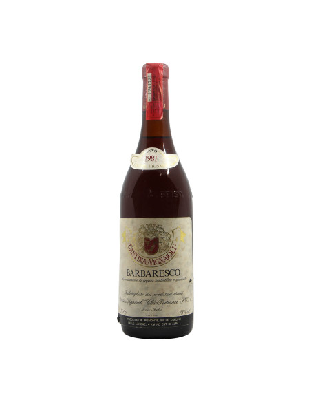 BARBARESCO 1981 CANTINA VIGNAIOLI ELVIO PERTINACE