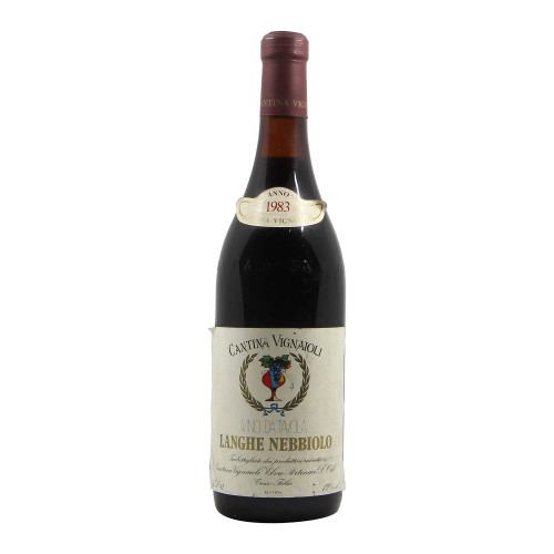 LANGHE NEBBIOLO 1983 CANTINA VIGNAIOLI ELVIO PERTINACE