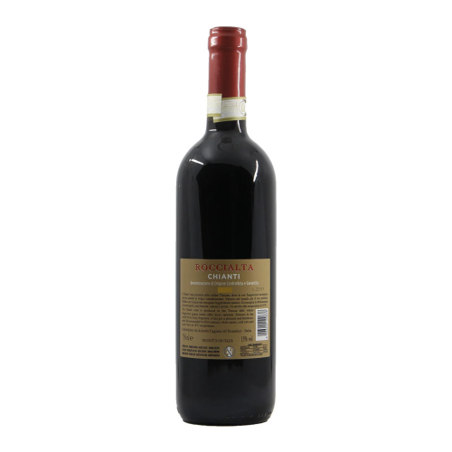 BOTTIGLIA VINO PERSONALIZZATA CHIANTI ROCCIALTA